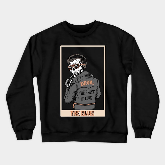 Elvis Crewneck Sweatshirt by gggraphicdesignnn